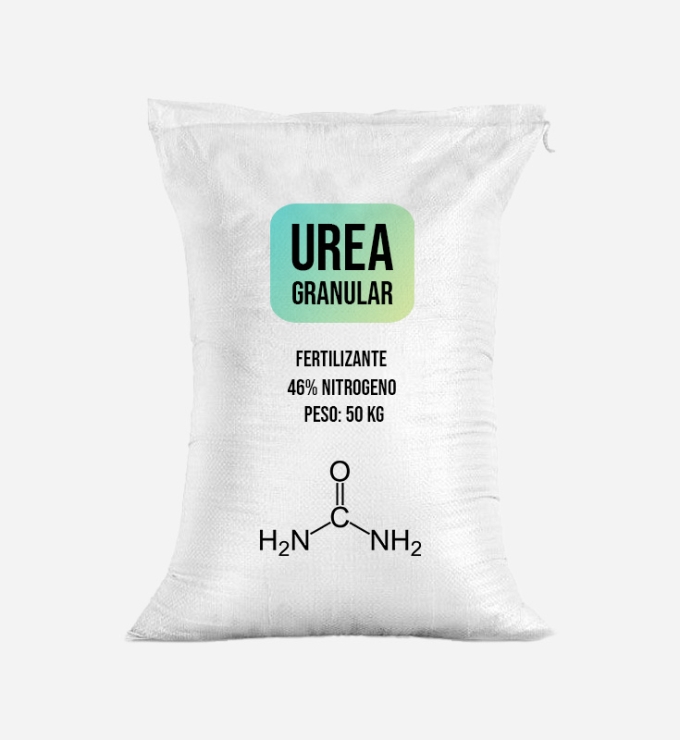 Urea granulado y perlado en bolsa de 50 kg
