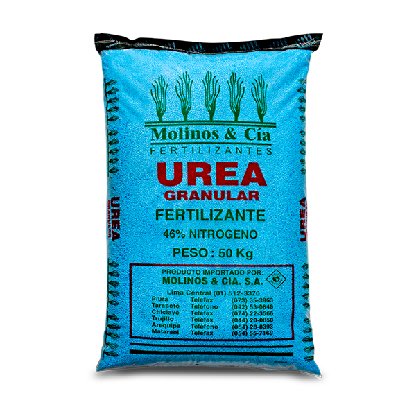 Urea Agrícola Azulada Molinos 50kg