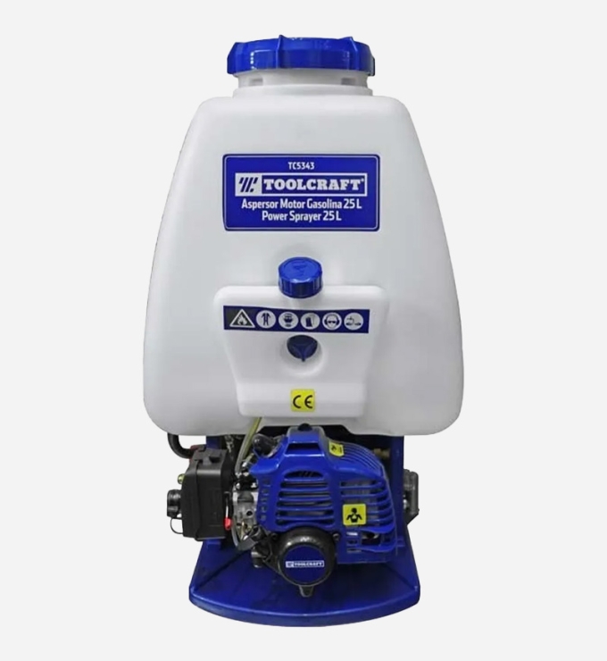 Fumigador con Motor 25L a gasolina 2T Toolcraft
